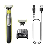 PHILIPS OneBlade 360 Face - elektrischer Rasierer & Trimmer, 2x 360...