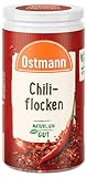 Ostmann Gewürze - Chiliflocken | Milde aromatische Schärfe für Fleisch-...