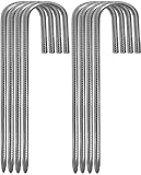 Bodenanker-Heringe Verzinkt - 8 Stück Erdanker Bodenanker - 30CM Stabil...