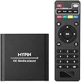 MYPIN HDMI Multimedia Player, 4K@30Hz Digital Media Player HDMI/AV-Ausgang...