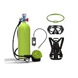 DGOINGPI Tauchmasken Taucherbrille Tragbare 2,3-Liter-Tauchflaschen,...