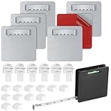 6 Stk Bildaufhänger selbstklebend ohne Bohren, Stark Bilderhaken...