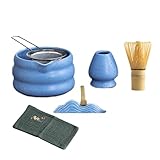 Hlennotor 7-Teiliges Japanisches Matcha-Teeservice, Matcha-Set mit...