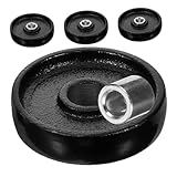 HOODANCOS 4 Stück Hydraulischer Wagenheber Vorderrad Ersatzrad Langlebige...