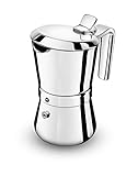 Giannini 3001010 Espressokocher, silber