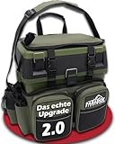 Paradox Fishing Multifunktions-Sitzkiepe I Angelrucksack I Angeltasche...