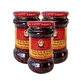 MOMOGO LAO GAN MA Crispy Chilli in Oil (280g 3pack, Chiliöl mit...