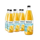 hohes C leichte Orange (6 x 1l), 60% Saft, Orangensaft, Vitamin C, ohne...