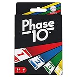 Mattel Games Phase 10 Kartenspiel für die Familie, Deutsche Version, von...