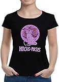 TShirt-People Hocus Pocus T-Shirt Damen S Schwarz