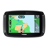 Tomtom Motorrad Navi Rider 500 (4,3 Zoll, kurvige und bergige Strecken...