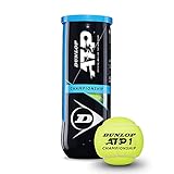 Dunlop Tennisball ATP Championship – für Sand, Hartplatz & Rasen (1x3er...