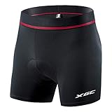 XGC Herren Radunterhose Radsportshorts Fahrradhosen mit elastische...