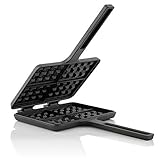 BBQ-Toro Waffeleisen | Sandwicheisen mit 2 Stielen, 19 x 15 cm | Waffle +...