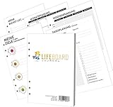 PREMIUM Erfolgsjournal - Nachfüllpapier A5 - Bullet Journal - Kalender...