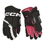 CCM HG NEXT Hockey Gloves (Youth) (Kleur - Zwart / Wit, Maat - 08.0')