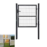 CEEDIR 100 x 100 cm Gartentür Gartentor robust langlebig Einzel...