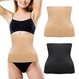 Apricitie 2er Set Damen Waist Trainer Unterbrust Korsett Bauchweg...