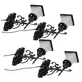 SHINEOFI 4Stücke Szenenlampe Kompakte Wandlampe für Mini Dekoration...