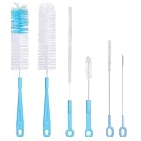 6er-Pack Flaschenbürste,Himmelblau Pfeifenreiniger Flaschenbürste Lang...