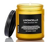 M&SENSE Limoncello Sommer Duftkerze (200g, 50h) – 2-Docht Zitrusduft...