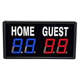 Tbest Elektronische Anzeigetafel, Digitaler Indoor -Outdoor 5V 2A Typ C...