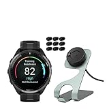 Garmin Forerunner 965 GPS Running Smartwatch (schwarz) mit Silikonbändern...