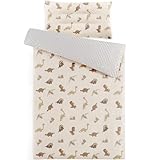Susurration Musselin Kinderbettwäsche 100x135 Kissenbezug 40x60 cm aus...