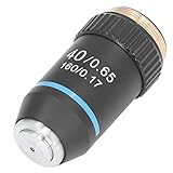 Xiuganpo Achromatisches Mikroskopobjektiv, 40-fache Linsenschutzvorrichtung...