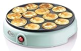 Bestron Poffertjes Maker im Retro Design, Mini Crepe's, Holländische...
