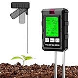 6 in-1 Bodentester, Multifunktionales Bodenfruchtbarkeit,...