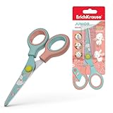 Kinderschere Junior 13cm mit Schaf Motiv ab 3 Jahren - Edelstahlklingen mit...