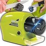 Retoo Elektrischer Messerschärfer für Grob- und Feinschliff mit 3...