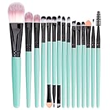 Bestvisse 15-teiliges Make-up-Pinsel-Set, Mischpinsel, Gesichtspuder,...