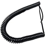 PXAMORTEL Spiralkabel Flex Curly Elektrostatisches Erdungskabel mit...