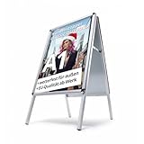 net-xpress® A1 Kundenstopper OUTDOOR wetterfest außen | verzinkte...