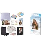 HP Sprocket Portable 2x3 Zoll Sofortbilddrucker (Lila) Starter-Kit &...