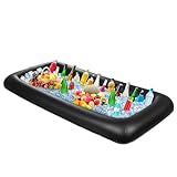 Aufblasbare Buffet Eiswürfelschale Bar für Poolpartys -...