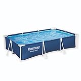 Bestway Steel Pro Frame Pool ohne Pumpe 300 x 201 x 66 cm, dunkelblau,...