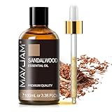Ätherisches Öle Sandelholz 100ML, MAYJAM Sandelholzöl 100% Rein, Ideal...
