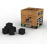 BABAKONG Shisha Kohle - Premium Shisha Kohlen (64 Cubes & 26mm) aus...