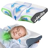 Derila Nackenkissen Kopfkissen, Memory Foam Kissen Original. Ergonomisches...