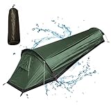 EIN-Mann-Zelt ultraleichtes und wasserdichtes 1-Mann-Zelt atmungsaktiv für...
