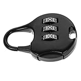 GLEAVI Kleines Zahlenschloss aus Zinklegierung Tragbares Kleiner...