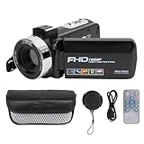 Fafeims Videokamera, 3-Zoll-IPS-Camcorder mit Drehbarem...