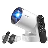 Mini Beamer Unterstützt 4K 1080P, Projektor Tragbarer mit WiFi 6 und...