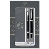 Parker IM Duo-Geschenkset mit Kugelschreiber und Füller | Hochglänzend...