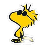 Spreadshirt Peanuts Woodstock Sonnenbrille Cool Sticker, max. 10 x 10 cm,...