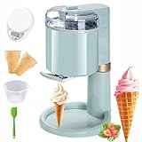 Eismaschine - Vollautomatische Mini DIY Soft Serve Maker für Zuhause und...