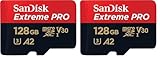 SanDisk Extreme PRO microSDXC UHS-I Speicherkarte 128 GB + Adapter &...